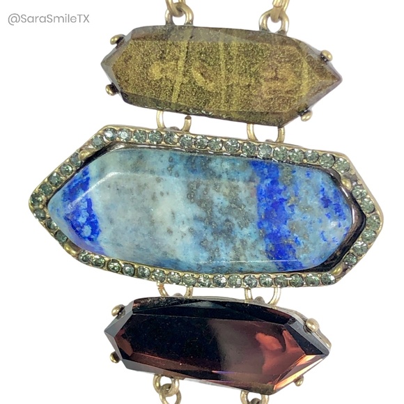 BOUTIQUE Tassel Jewel Statement Necklace - NWOT - Picture 5 of 7